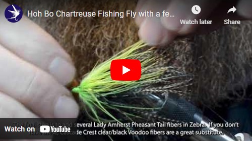 Tying the Hoh Bo Fishing Fly with a Few Variations and Substitutes